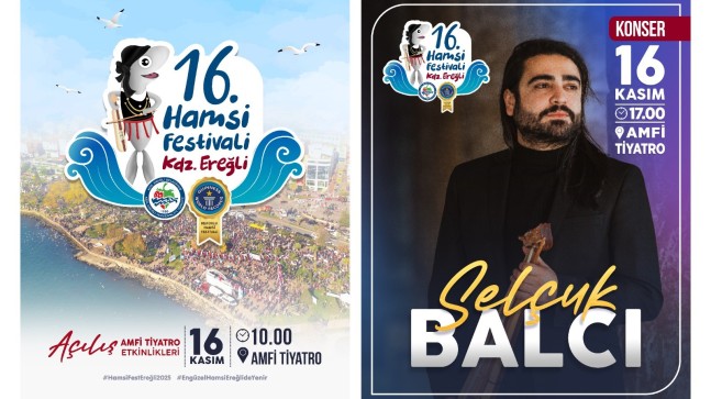 16. HAMSİ FESTİVALİ, 16 KASIM’DA YAPILACAK