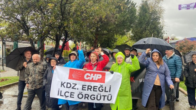 Cumhuriyet Halk Partisi Kdz. Ereğli İlçe Başkanlığı 1 Mayıs Emek ve Dayanışma Günü Basın Açıklaması: