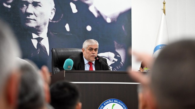 KDZ. EREĞLİ BELEDİYE MECLİSİ MAYIS AYI TOPLANTISI YAPILDI