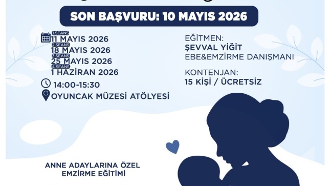 ANNE ADAYLARINA ÖZEL EMZİRME EĞİTİMİ DÜZENLENECEK