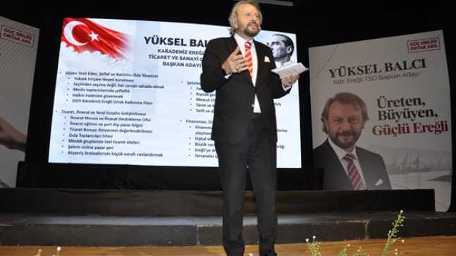Kdz. Ereğli TSO seçimlerinde kazanan Yüksel Balcı