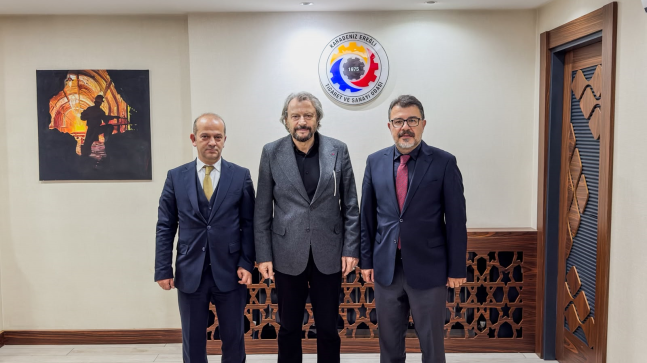 SANAYİ VE TEKNOLOJİ İL MÜDÜRLÜĞÜNDEN BAŞKAN BALCI’YA HAYIRLI OLSUN ZİYARETİ