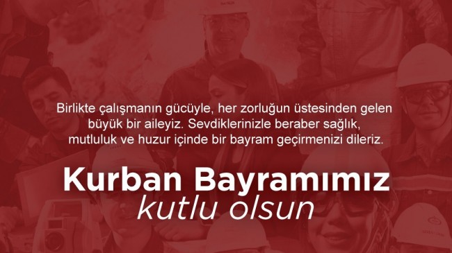 Erdemir’den Bayram Mesajı