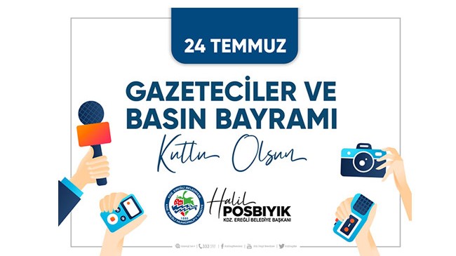 Başkan Posbıyık Basın Bayramı Mesajı Yayınladı