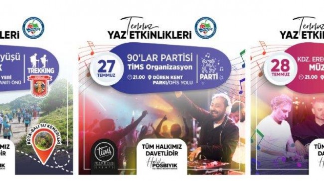 KDZ. EREĞLİ BELEDİYESİ, YAZ ETKİNLİKLERİ DEVAM EDİYOR
