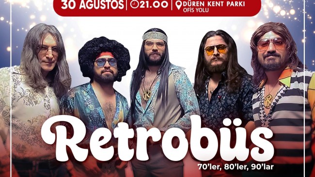 Retrobüs Konserine Davetlisiniz