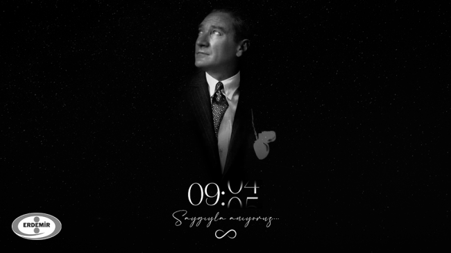 Erdemir 10 Kasım mesajı