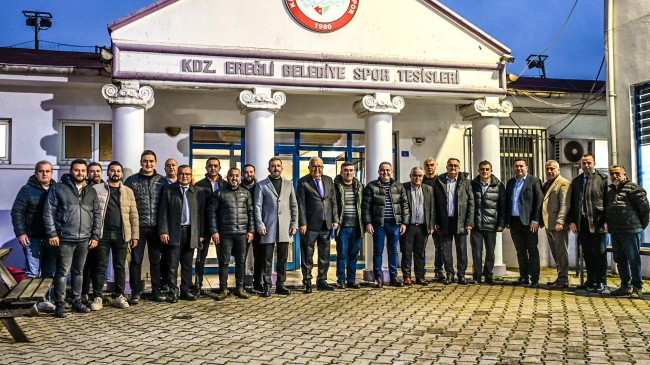 KDZ.EREĞLİ BELEDİYESPOR’DA DEĞERLENDİRME TOPLANTISI