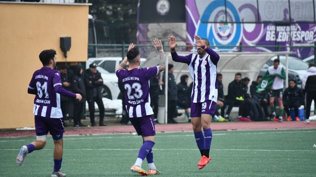 KDZ.EREĞLİ BELEDİYESPOR, 41 PUAN İLE İLK YARIYI LİDER TAMAMLADI