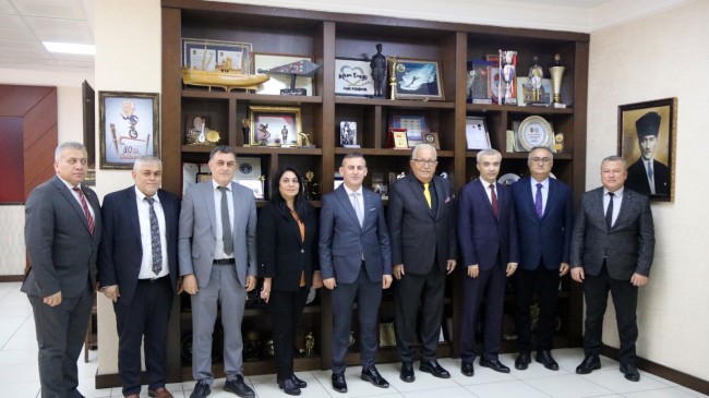 BAŞSAVCI ERBAŞ VE AĞIR CEZA MAHKEMESİ BAŞKANI TETİK’TEN BAŞKAN POSBIYIK’A İADE-İ ZİYARET