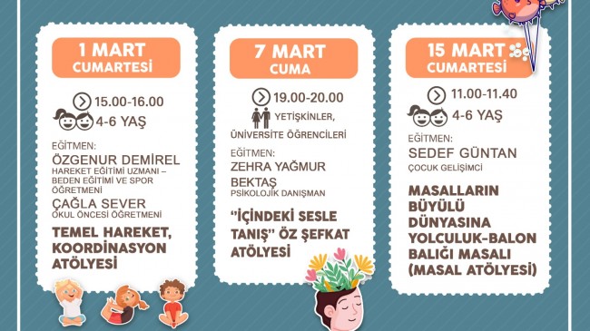 KDZ. EREĞLİ BELEDİYESİ OYUNCAK MÜZESİ MART AYI ATÖLYE PROGRAMI AÇIKLANDI