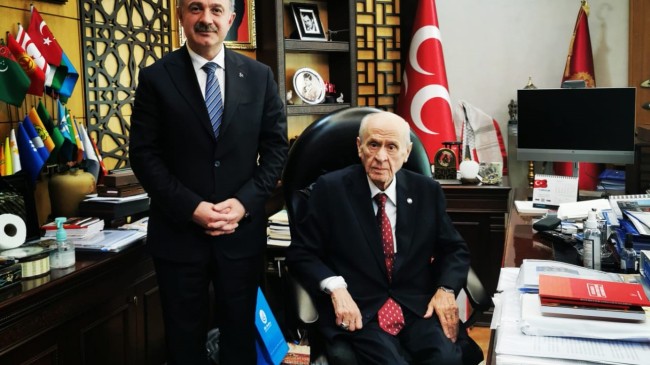 MHP İl Başkanı Çağatay İpekçi’den Genel Başkan Devlet Bahçeli’yi Anlamlı Ziyaret