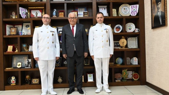 KOMUTANLAR, BAŞKAN POSBIYIK’I ZİYARET ETTİ