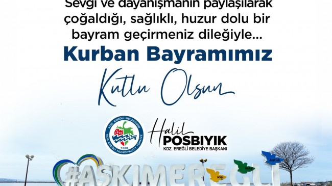 Başkan Posbıyık Kurban Bayramı Mesajı Yayınladı