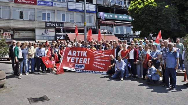 Kdz Ereğli CHP İlçe Örgütünün Düzce Mitingi Başarısı Göz Kamaştırdı