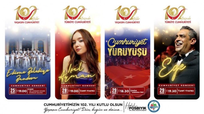 CUMHURİYETİN 102. YILI, KDZ. EREĞLİ’DE COŞKUYLA KUTLANACAK