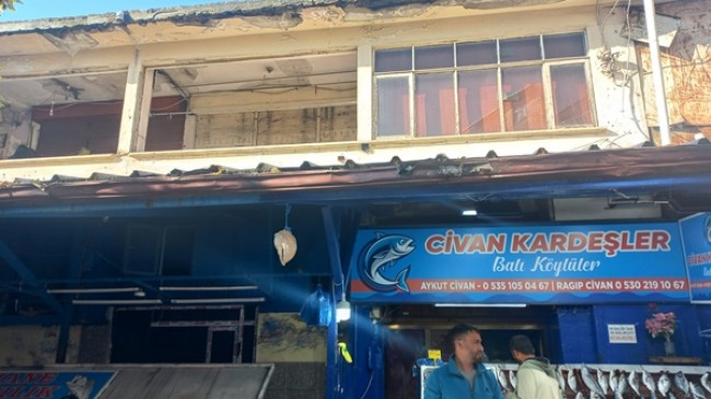 Balık Pazarı Tehlike Saçıyor