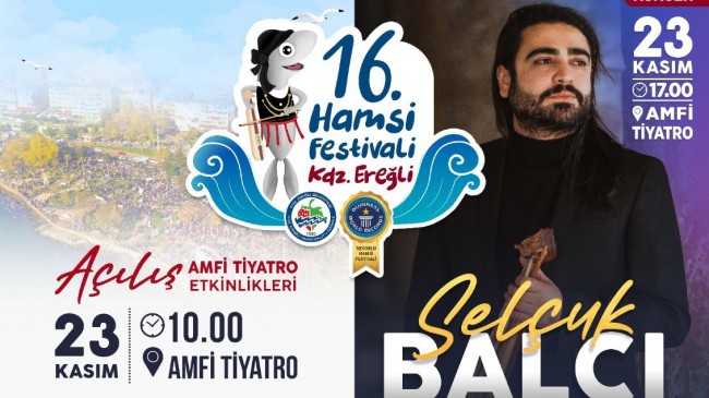 16. HAMSİ FESTİVALİ 23 KASIM PAZAR GÜNÜ YAPILACAK