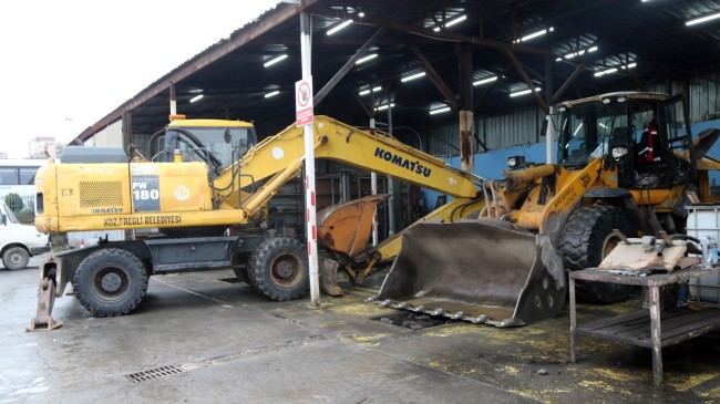 KDZ. EREĞLİ BELEDİYESİ, KAR YAĞIŞINA KARŞI TEYAKKUZDA!