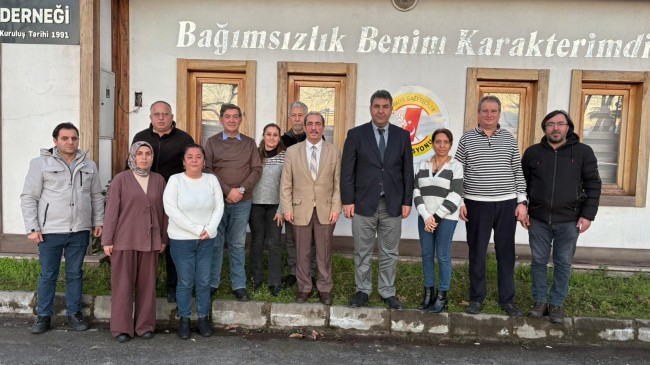 Kdz.Ereğli Kaymakamı Fatih Yılmaz, Kdz. Ereğli Gazeteciler Derneği (EGD) Yönetimine ziyarette bulundu.