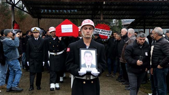 Kdz Ereğli Şehit Astsubay Necati Mert Günay’ı Dualarla Uğurladı