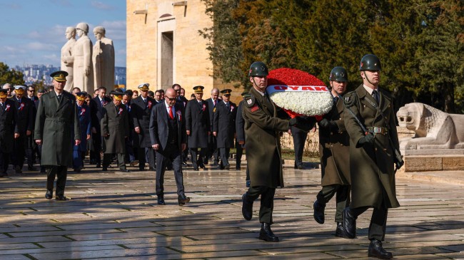 OYAK’tan 65’inci kuruluş yıl dönümünde Anıtkabir’e ziyaret