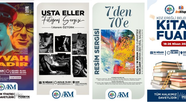 KDZ. EREĞLİ’DE NİSAN AYI ETKİNLİKLERLE DOLU