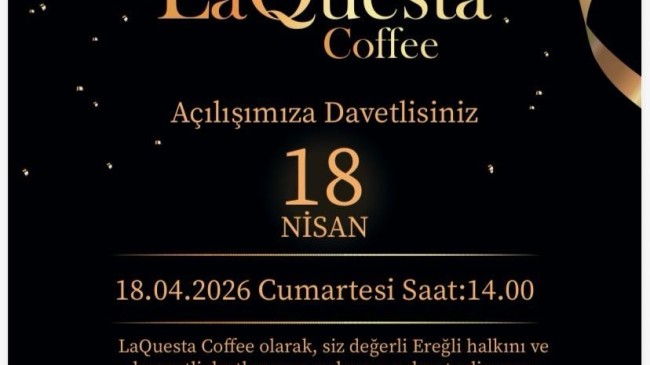 LaQuesta Coffee 18 Nisan’da Açılıyor
