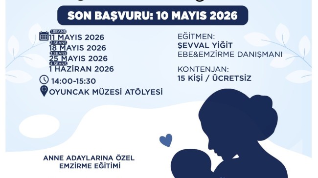ANNE ADAYLARINA ÖZEL EMZİRME EĞİTİMİ DÜZENLENECEK
