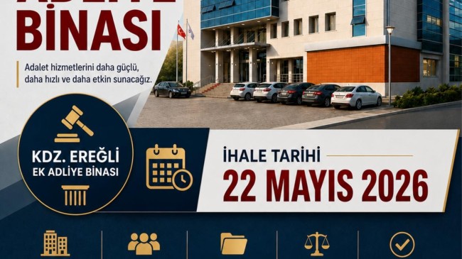 Kdz Ereğli’ye Ek Adliye Binası