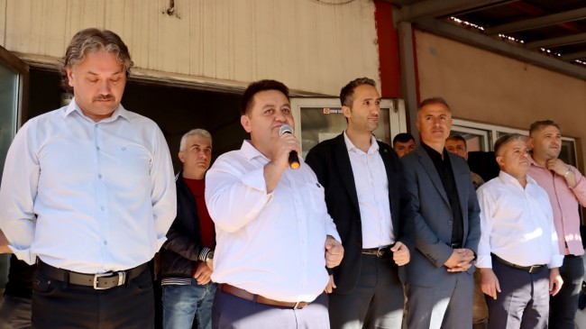 GENEL BAŞKAN YEŞİL, SEÇİM BÖLGESİ OLAN GELİK’TE KONUŞTU