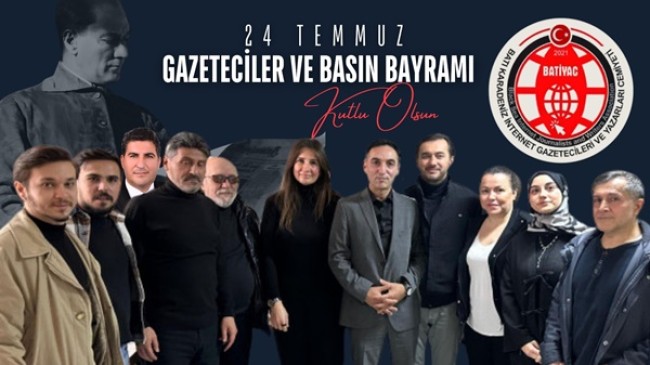 Batı Karadeniz İnternet Gazetecileri ve Yazarları Cemiyeti 24 Temmuz Basın Bayramını kutladı.