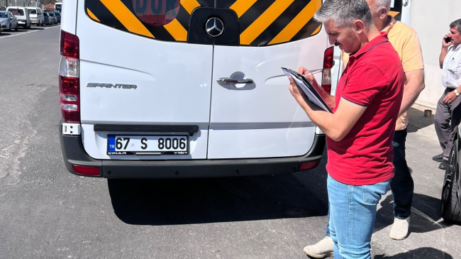 KDZ. EREĞLİ BELEDİYESİ, OKUL SERVİSLERİNİ DENETLİYOR