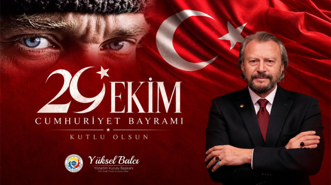 TSO Başkanı Balcı’dan CUMHURİYET’İMİZİN 103. YILI KUTLU OLSUN!