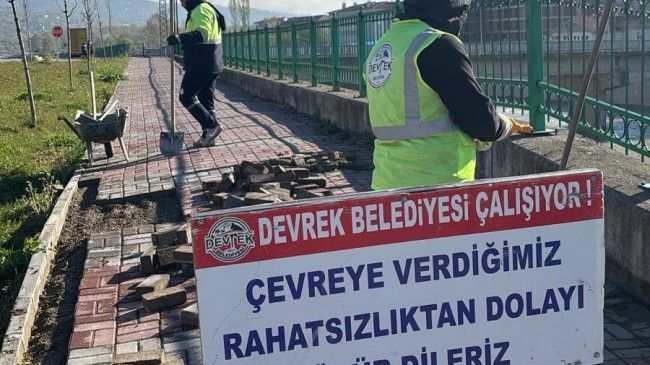 Devrek Belediyesi  Hummalı Bir Çalışma Başlattı.